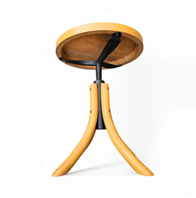 Adjustable Piano stool 1970s