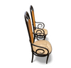 2 x Thonet 83 / Long John chairs