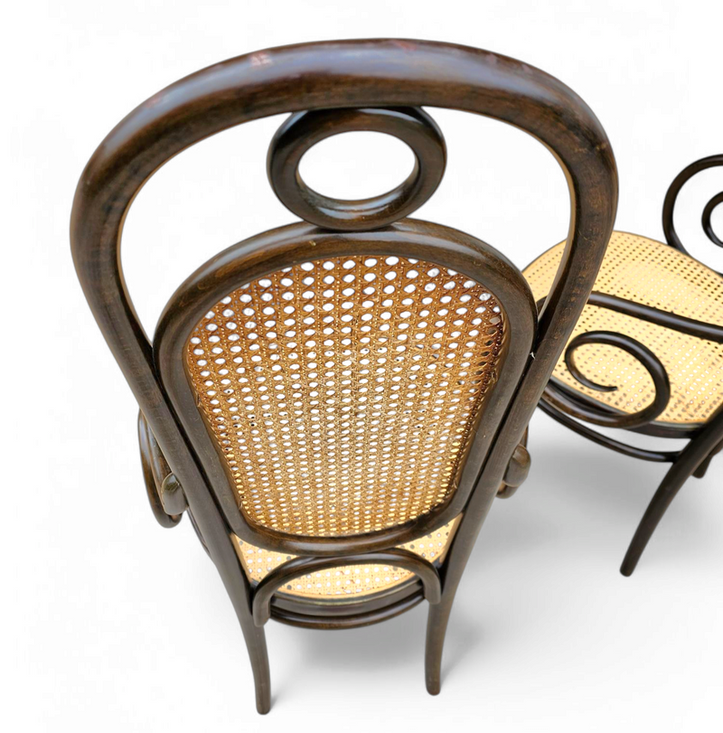 2 x Thonet 83 / Long John chairs