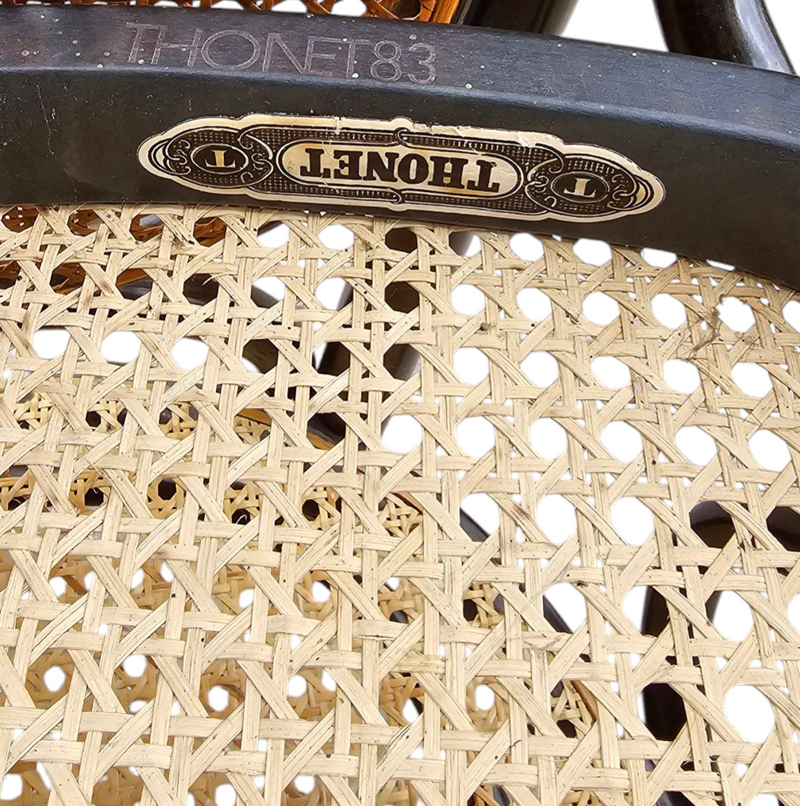 2 x Thonet 83 / Long John chairs