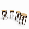 4 x Thonet 82 / 204 RH stool