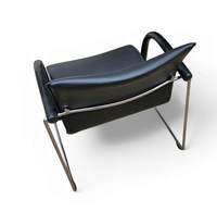 2 x Thonet S340 / black leather / wulf Schneider / Ulrich Böhme
