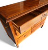 Brigitte Forestier for John Lewis & Partners / cherrywood commode chest, of four drawers 1990s