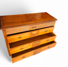 Brigitte Forestier for John Lewis & Partners / cherrywood commode chest, of four drawers 1990s