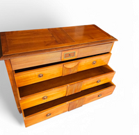 Brigitte Forestier for John Lewis & Partners / cherrywood commode chest, of four drawers 1990s