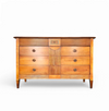 Brigitte Forestier for John Lewis & Partners / cherrywood commode chest, of four drawers 1990s