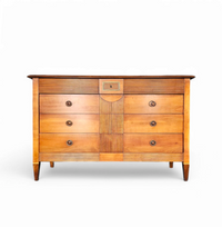 Brigitte Forestier for John Lewis & Partners / cherrywood commode chest, of four drawers 1990s
