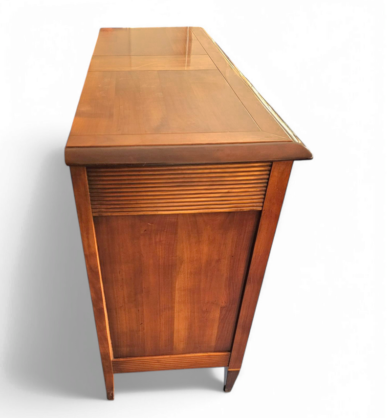 Brigitte Forestier for John Lewis & Partners / cherrywood commode chest, of four drawers 1990s