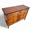 Brigitte Forestier for John Lewis & Partners / cherrywood commode chest, of four drawers 1990s