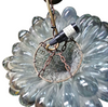 Lartigiani hanging lamp Hand blown glass 1960s