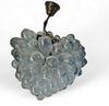 Lartigiani hanging lamp Hand blown glass 1960s