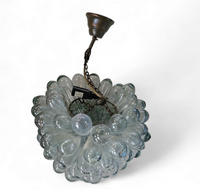 Lartigiani hanging lamp Hand blown glass 1960s