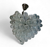 Lartigiani hanging lamp Hand blown glass 1960s
