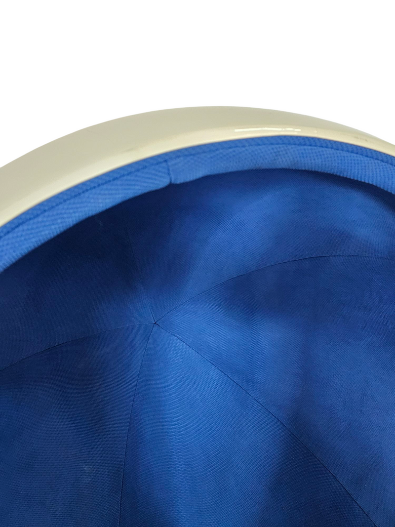 3 x fiber glass ball chair 1980s