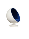 3 x fiber glass ball chair 1980s