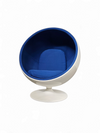 3 x fiber glass ball chair 1980s