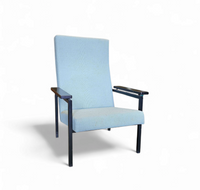 Model 30 / Gijs van der Sluis high back arm chair / 1950s