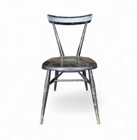 L.Ercolani / early / Ercol Black Stacking Chair / 1950s 