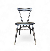 L.Ercolani / early / Ercol Black Stacking Chair / 1950s 