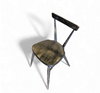 L.Ercolani / early / Ercol Black Stacking Chair / 1950s 