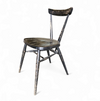 L.Ercolani / early / Ercol Black Stacking Chair / 1950s 