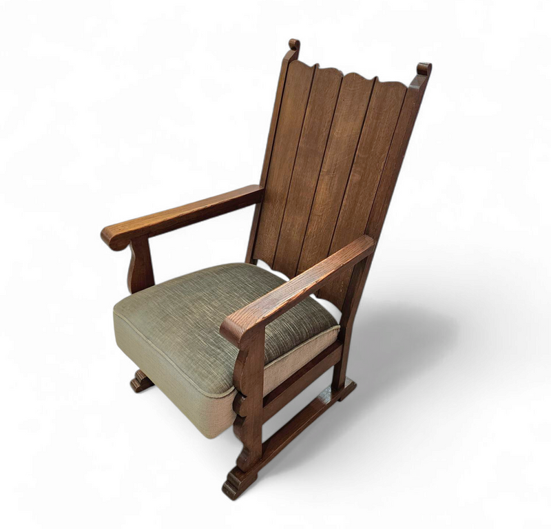 Oak arm chair 1930s
