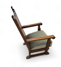 Oak arm chair 1930s