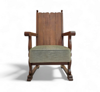 Oak arm chair 1930s