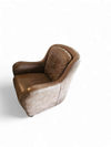 2 x Natuzzi lounge chairs / leather / 1980s