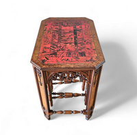 Art Deco / nesting table 3 x / attributed to Maison Franck / inlaid tortoiseshell top / 1920