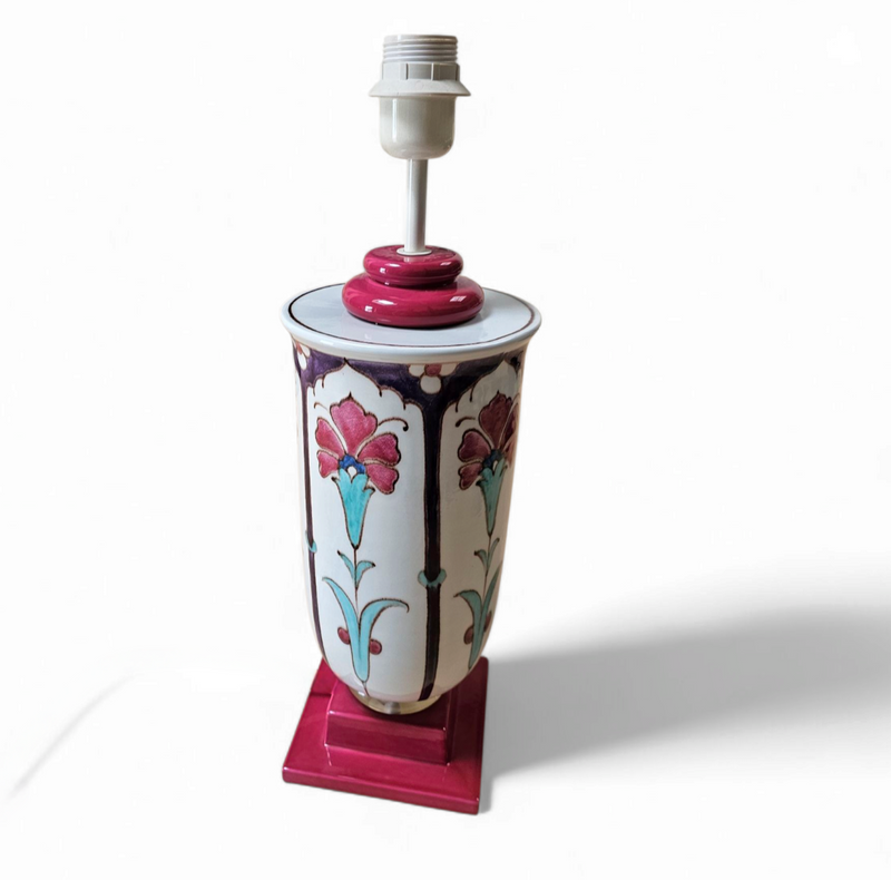 Bitossi/ ceramic table lamp 1980s / vase lamp