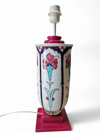 Bitossi/ ceramic table lamp 1980s / vase lamp