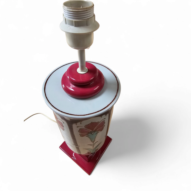Bitossi/ ceramic table lamp 1980s / vase lamp