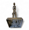 African bronze figure sculpture 1970s