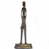 African bronze figure sculpture 1970s