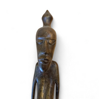 African bronze figure sculpture 1970s