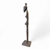 African bronze figure sculpture 1970s