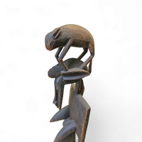Wooden / Dogon / African figure sculpture / 1960s