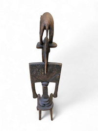 Wooden / Dogon / African figure sculpture / 1960s