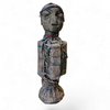 African sculpture / multi material figure / height 65 cm / 1970s