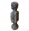 African sculpture / multi material figure / height 65 cm / 1970s
