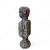African sculpture / multi material figure / height 65 cm / 1970s