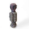African sculpture / multi material figure / height 65 cm / 1970s