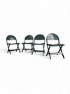 4 x Niels Gammelgaard / ikea vintage / folding chair / 1993