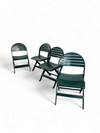 4 x Niels Gammelgaard / ikea vintage / folding chair / 1993