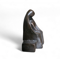 Solid bronze figures / Marked HK / height 17 cm

Height 17 
Width 14
Depth 9 cm