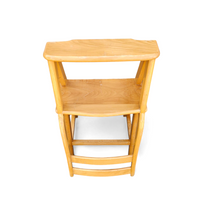 2 x library ladder chair 1950s