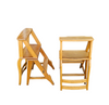 2 x library ladder chair 1950s