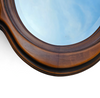 Oval Mirror 1960s / facet cut