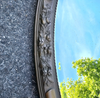 Oval Mirror / plaster / wood / 1930s / facet cut
